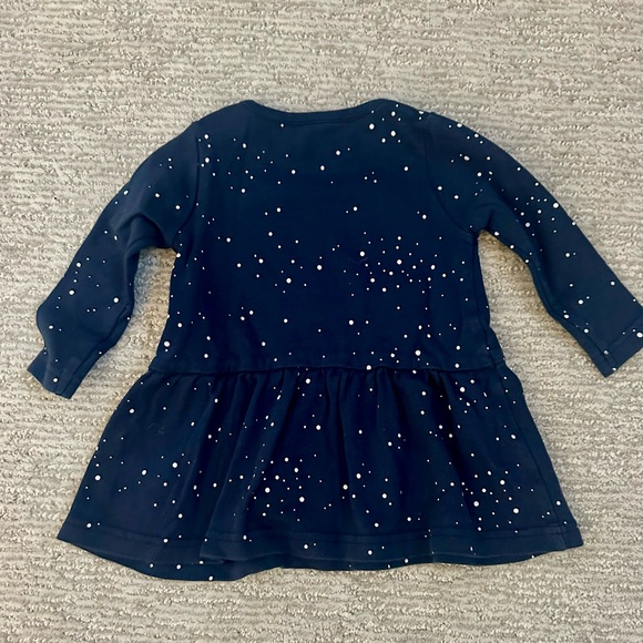 City Mouse Cotton Dress 6-9 months - like new - Picture 3 of 3